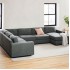 El Mostafa U SHAPE CORNER SOFA