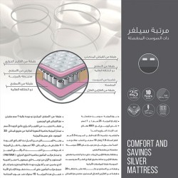 Silver Mattress 100 * 195 \ 100 * 200